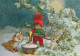 Neujahr Weihnachten KINDER Vintage Ansichtskarte Postkarte CPSM #PBB001.A - Nouvel An