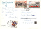Feliz Año Navidad VELA Vintage Tarjeta Postal CPSM #PBA827.A - Anno Nuovo