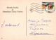 Feliz Año Navidad VELA Vintage Tarjeta Postal CPSM #PBA027.A - Año Nuevo