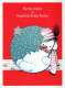 Buon Anno Natale PUPAZZO Vintage Cartolina CPSM #PAZ662.A - Año Nuevo