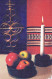Feliz Año Navidad VELA Vintage Tarjeta Postal CPSMPF #PKG145.A - Nouvel An