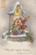 Happy New Year Christmas CHILDREN Vintage Postcard CPSMPF #PKD775.A - Anno Nuovo