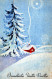 Buon Anno Natale CANDELA Vintage Cartolina CPSMPF #PKD717.A - Nouvel An