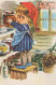 Bonne Année Noël ENFANTS Vintage Carte Postale CPSMPF #PKD618.A - Neujahr