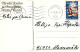 Feliz Año Navidad IGLESIA Vintage Tarjeta Postal CPSMPF #PKD556.A - New Year