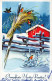 Neujahr Weihnachten Vintage Ansichtskarte Postkarte CPSMPF #PKD319.A - Nieuwjaar