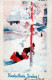 Bonne Année Noël Vintage Carte Postale CPSMPF #PKD218.A - Nieuwjaar