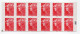 - FRANCE Carnet 12 Timbres Prioritaires Marianne De Beaujard - Les Timbres Gommés - VALEUR FACIALE 17,16 € - - Moderne : 1959-...