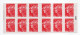 - FRANCE Carnet 12 Timbres Prioritaires Marianne De Beaujard - Semaine De La Langue Française - VALEUR FACIALE 17,16 € - - Modern : 1959-…