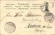 Lithographie Glückwunsch Neujahr, Jahreszahl 1902, Mohnblumen, Schneeglöckchen - New Year