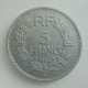 5 FRANCS 1950(B) V FERMER  ALUMINIUM Ref 339/21   RARE En   SUP Pas De Trace ,pas De Rayure Neuve Belle Patine - 5 Francs