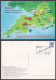 GB Great Britain 1981 Postcard South Western Postal Region, Helicopter, Horse Carriage, Train, Aeroplane, Ship, Boat Van - Brieven En Documenten