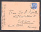 Dt. Besetzung 2. Weltkrieg, Elsaß, Ausland-Brief EF. Mi.-Nr. 10, Zensiert - Occupation 1938-45