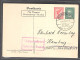 DR., Flugpost-Karte Braunschweig-Brocken, PP92-C1/01, Gestempelt. - Other & Unclassified