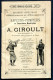 RC 27499 FRANCE 1897 SAPEURS POMPIERS CATALOGUE A. GIROULT CATALOGUE HABILLEMENTS ET EQUIPEMENTS DE 64 PAGES - 1800 – 1899