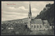 AK Vaduz, Blick Auf Den Ort Mit Kirche  - Liechtenstein