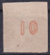 Plateflaw Hellas 10F16 In GREECE 1875-80 Large Hermes Head On Cream Paper 10 L Orange Vl. 64 - Used Stamps