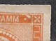 Plateflaw 10F18 On GREECE 1880-86 LHH Athens Issue On Cream Paper 10 L Yellow Orange Vl. 70 MNG - Ongebruikt