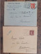Lot De 6 Lettres Divers Affranchissements Et Cachets , Flamme Jeux Olympiques  1924 - Covers & Documents
