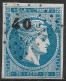 Plateflaw 20F21 On GREECE 1867-69 Large Hermes Head Cleaned Plates Issue 20 L Sky Blue Vl. 39 / H 27 A Position 25 - Usados