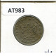 1 BAHT 1962 THAILAND Coin #AT983.U.A - Thailand