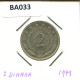 2 DINARA 1979 YUGOSLAVIA Coin #BA033.U.A - Jugoslawien