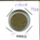 20 LIRE 1957 R ITALIEN ITALY Münze #AW612.D.A - 20 Liras