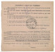 TIMBRE PERFORÉ CATHEDRALE DE REIMS Sur BULLETIN D'EXPÉDITION COLIS POSTAUX De STRASBOURG (RHIN) Avec FISCAL 1933 - Cartas & Documentos