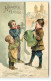 N°17872 - Carte Gaufrée - Heureuse Année - Enfants Jouant De La Musique - Nieuwjaar