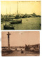 Lot De 3 CP. BARFLEUR. Le Port; Le Port (REPRODUCTION); Le Port Et Le Calvaire. - Barfleur