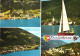 OSSIACHERSEE, CARINTHIA, MULTIPLE VIEWS, ARCHITECTURE, BOAT, EMBLEM, TOWER, LAKE, AUSTRIA, POSTCARD - Ossiachersee-Orte