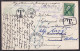 UNITED STATES. 1914/New York, Hand-cancel Picture-card/overDue And RedirectMail. - Storia Postale