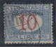 ITALIA - ERITREA  Tax Sassone N.11 Cat. 1100 Euro FIRMATO E.DIENA - Usato - Eritrea