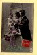 Bonne Année : Couple / Bébé / Fleurs (voir Scan Recto/verso) - Anno Nuovo