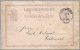 LUXEMBOURG - 1874 No. 1 5c Arms Postal Card - Luxembourg P D To Echternach - Just 3,000 Printed - Prifix 90€! - Postwaardestukken