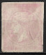 Plateflaw 20F6 (horizontal Line) In GREECE 1880-86 Large Hermes Head Athens Issue 20 L Aniline Red Vl. 72 A / H 59 II A - Oblitérés
