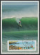 Atm, Nabanco, Carte Maximum, 1er Jour, Lettre Verte DD1.29€, 24/05/2024. LONGEVILLE SUR MER, A.G. Philapostel. Surf, - 2010-... Vignette Illustrate