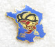 PIN'S   SPORT  CYCLISME  JEAN ROBIC   TOUR DE FRANCE  Email Grand Feu - Wielrennen