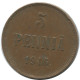 5 PENNIA 1916 FINLAND Coin RUSSIA EMPIRE #AB144.5.U.A - Finland