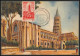 49928 N°772 Cathédrale Saint-Sernin De Toulouse église Church Journée Du Timbre 1947 France édition BD Carte Maximum - 1940-1949