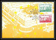 5414/ Carte Maximum (card) France Service N°93/95 Conseil De L'europe Fdc Edition Cef 1986 Europe Europa - 1980-1989