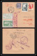 4112 France Lettre (cover) Festival De Cannes Movie Vignette Journée De L'air 1946 Pour Hollywood Cinema Usa - Lettres & Documents