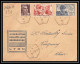 3791 France Lettre (cover) Lyon 7/12/1946 Cachet Recette Affranchissement Composé - 1921-1960: Modern Period