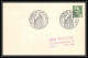 3677 France Lettre (cover) 393 Sainte Chapelle 21/09/1952 Vincennes - 1921-1960: Modern Period