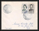 7720 Congres National De Bordeaux 1958 Tp Heros De La Resistance France Lettre (cover) - 1921-1960: Modern Period