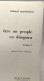 Être Un Peuple En Diaspora - Politica