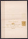 CEYLON. Vintage/two Cents PS Response-card/unused. - Ceylon (...-1947)