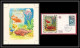 3027 Monaco N°805 Poissons Fish Fishes Maquette D'artiste Original Paint Artist Work FDC Signé Chesnot 1969 - Nuevos