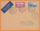 Lettre De  CONSTANTINE R.P. AVION  Algérie  Le 22 II 1938 Avec 5c + 65c  Pour 44 SAINT-MARS-LA-JAILLE - Luftpost