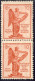 1921 - Varietà Filigrana- Anniversario Della Vittoria Su Coppia Del 10 C. Nuovi MNH - Leggere Descrizione (2 Immagini) - Mint/hinged